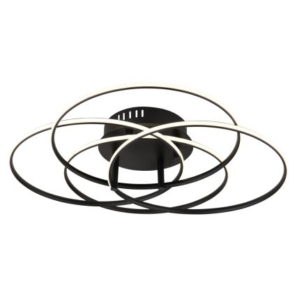 Globo - LED Stropné svietidlo LED/55W/230V 4000K pr. 51,5 cm čierna
