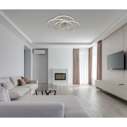 Globo - LED Stropné svietidlo LED/55W/230V 4000K pr. 51,5 cm matný chróm