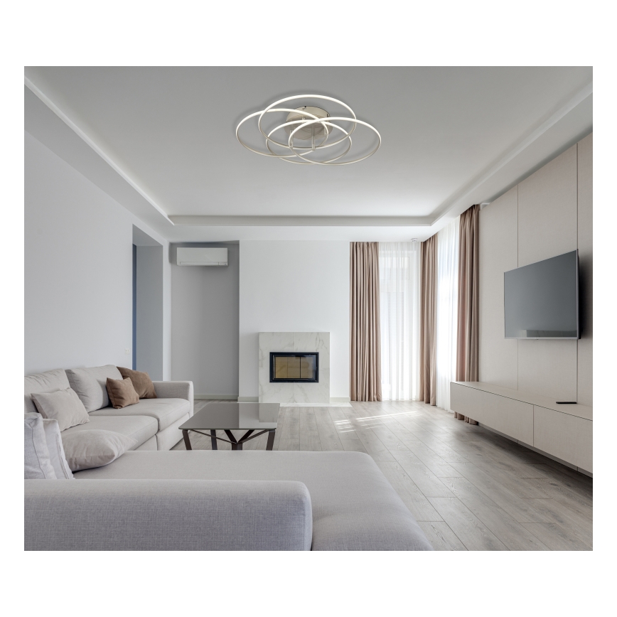 Globo - LED Stropné svietidlo LED/55W/230V 4000K pr. 51,5 cm matný chróm