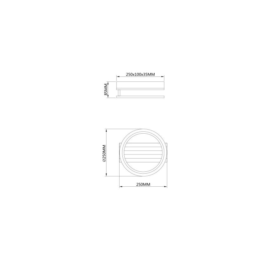 Globo - LED stropné svietidlo LED/10W/230V 3000/4200/6000K