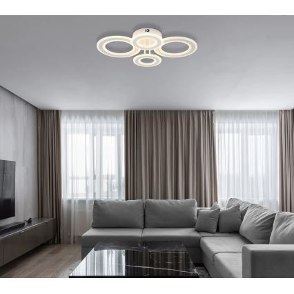 Globo - LED stropné svietidlo LED/54W/230V 3000/4200/6000K 59x42 cm