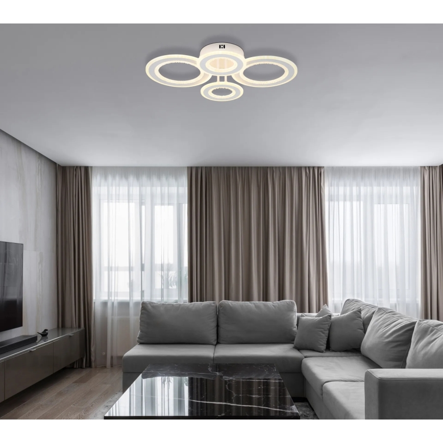 Globo - LED stropné svietidlo LED/54W/230V 3000/4200/6000K 59x42 cm