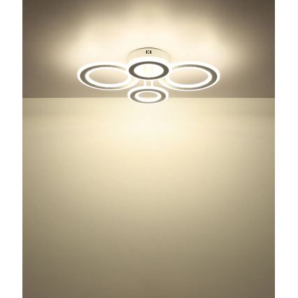 Globo - LED stropné svietidlo LED/54W/230V 3000/4200/6000K 59x42 cm
