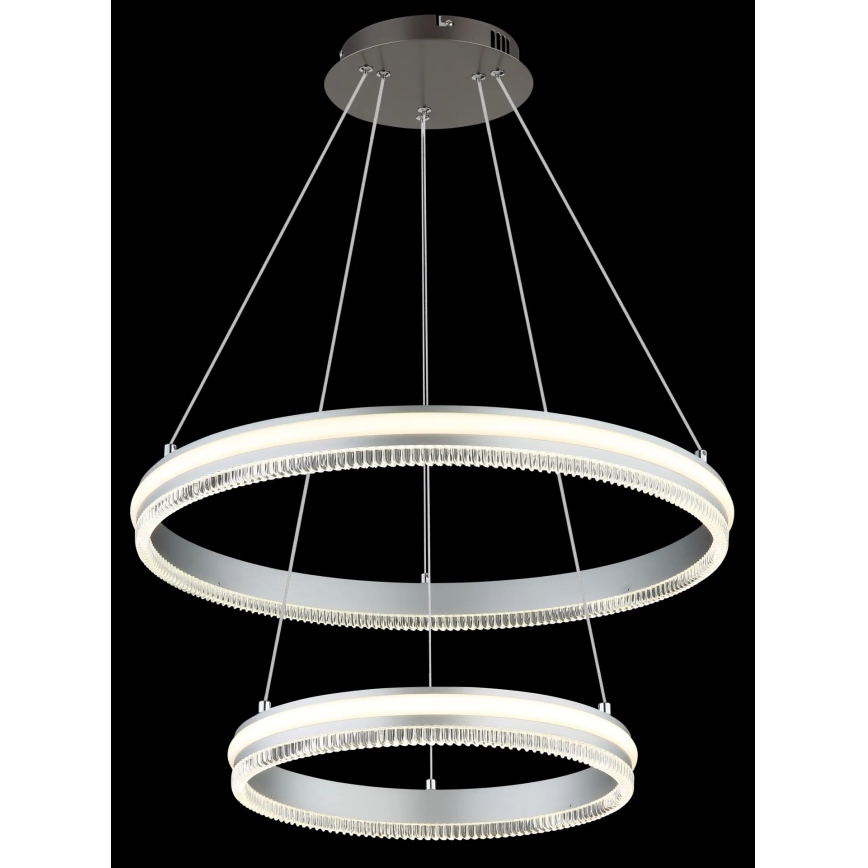 Globo - LED stmievateľný luster na lane LED/60W/230V 2700-6000K + diaľkové ovládanie