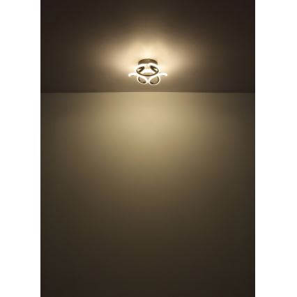 Globo - LED Stropné svietidlo LED/24W/230V 2700/4000/6000K pr. 26 cm čierna