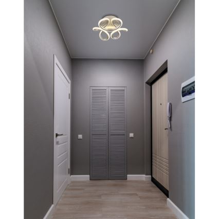 Globo - LED Stropné svietidlo LED/24W/230V 2700/4000/6000K pr. 26 cm matný chróm