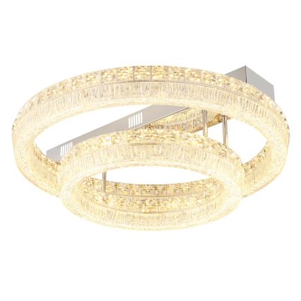 Globo - LED Stmievateľné stropné svietidlo LED/60W/230V 2700-6000K číre + diaľkové ovládanie