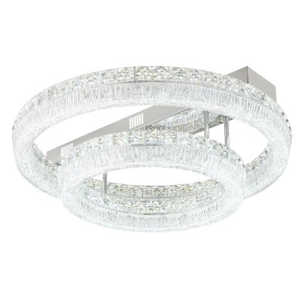 Globo - LED Stmievateľné stropné svietidlo LED/60W/230V 2700-6000K číre + diaľkové ovládanie