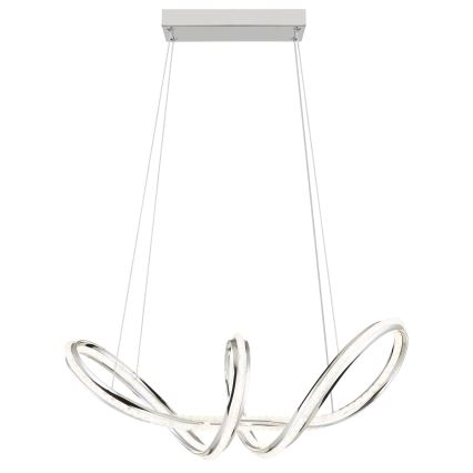 Globo - LED stmievateľný luster na lane LED/45W/230V 2700-6000K lesklý chróm + diaľkové ovládanie