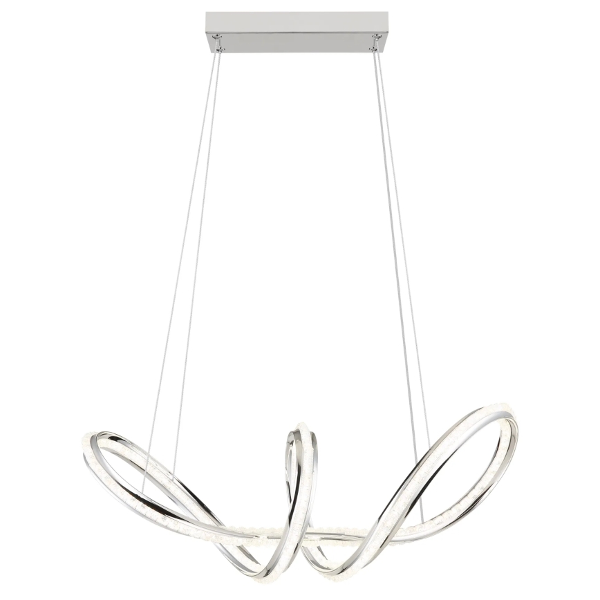 Globo - LED stmievateľný luster na lane LED/45W/230V 2700-6000K lesklý chróm + diaľkové ovládanie