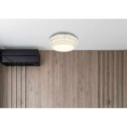 Globo - LED Stmievateľné stropné svietidlo LED/48W/230V 2700-6000K pr. 50 cm biela + diaľkové ovládanie