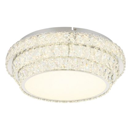 Globo - LED Stmievateľné stropné svietidlo LED/48W/230V 2700-6000K pr. 50 cm biela + diaľkové ovládanie