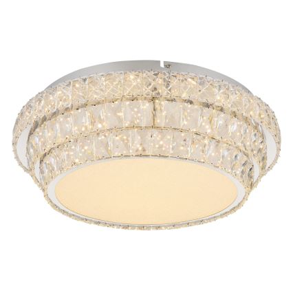 Globo - LED Stmievateľné stropné svietidlo LED/48W/230V 2700-6000K pr. 50 cm biela + diaľkové ovládanie