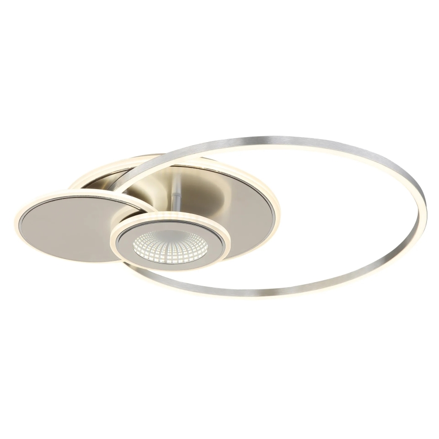 Globo - stmievateľné LED stropné svietidlo LED/24W/230V 2700-6000K strieborné + diaľkové ovládanie