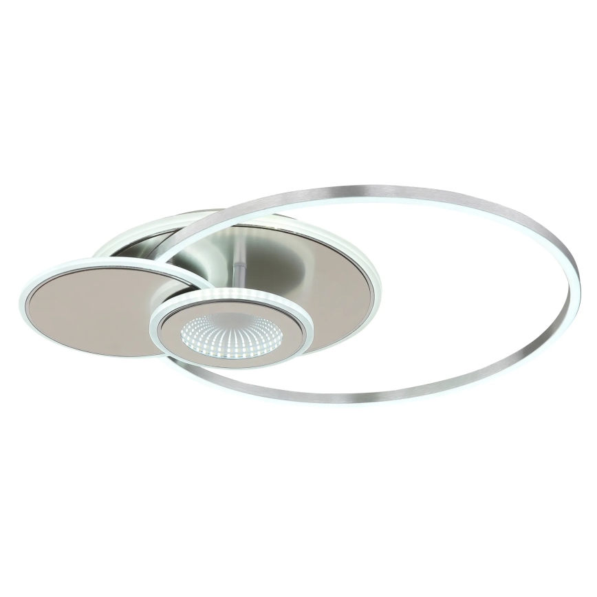 Globo - stmievateľné LED stropné svietidlo LED/24W/230V 2700-6000K strieborné + diaľkové ovládanie