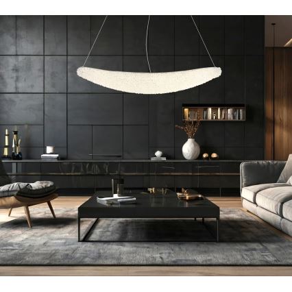 Globo - stmievateľný LED luster na lane LED/40W/230V 2700-6000K lesklý chróm + diaľkové ovládanie
