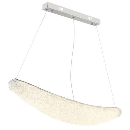 Globo - stmievateľný LED luster na lane LED/40W/230V 2700-6000K lesklý chróm + diaľkové ovládanie