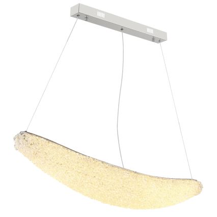 Globo - stmievateľný LED luster na lane LED/40W/230V 2700-6000K lesklý chróm + diaľkové ovládanie
