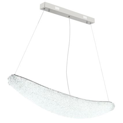 Globo - stmievateľný LED luster na lane LED/40W/230V 2700-6000K lesklý chróm + diaľkové ovládanie