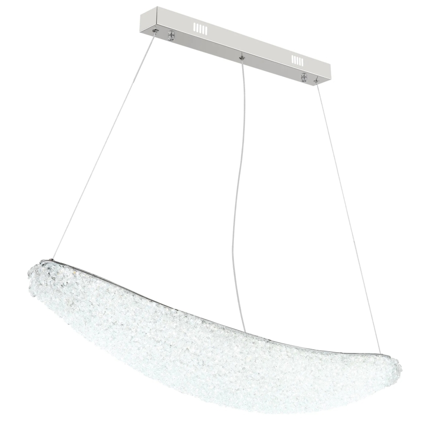 Globo - stmievateľný LED luster na lane LED/40W/230V 2700-6000K lesklý chróm + diaľkové ovládanie
