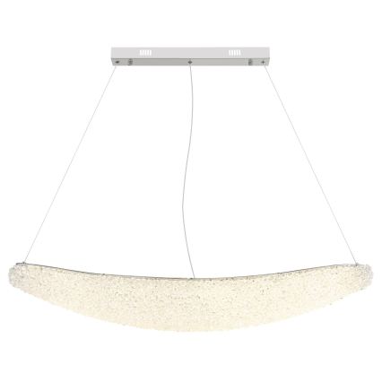 Globo - stmievateľný LED luster na lane LED/40W/230V 2700-6000K lesklý chróm + diaľkové ovládanie