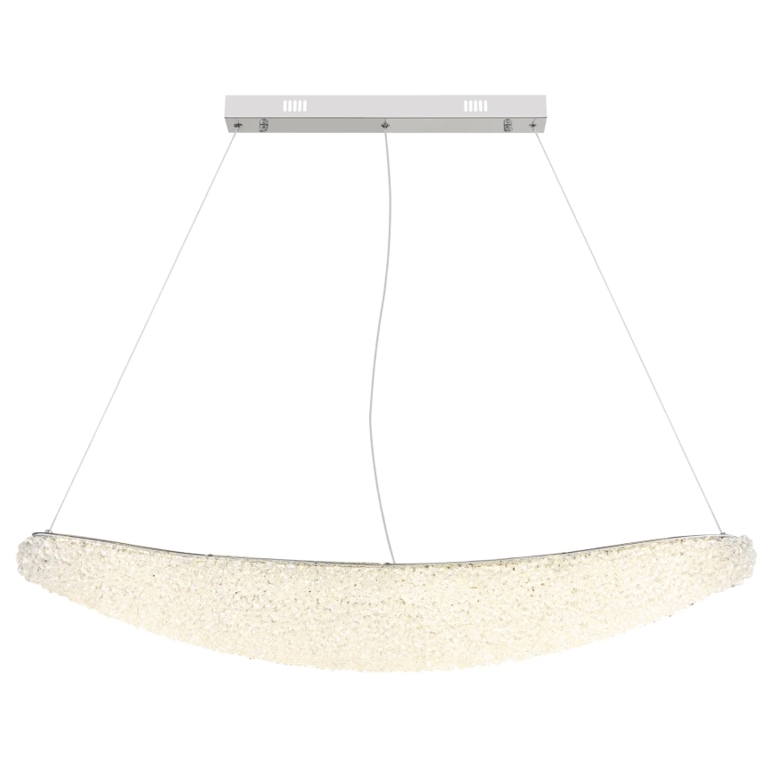 Globo - stmievateľný LED luster na lane LED/40W/230V 2700-6000K lesklý chróm + diaľkové ovládanie
