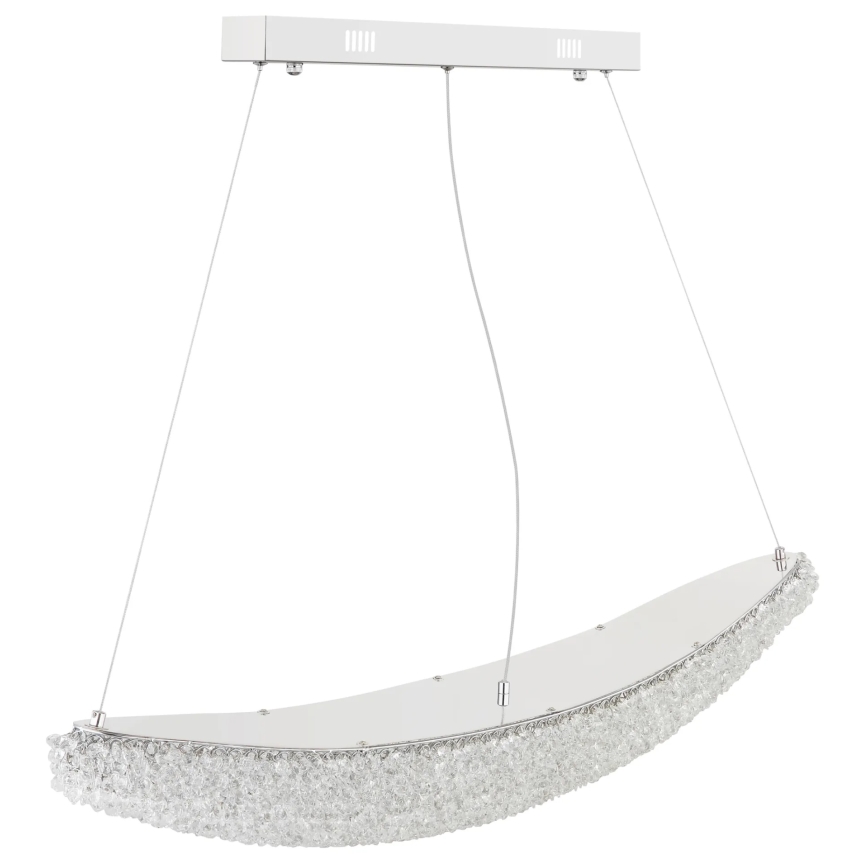 Globo - stmievateľný LED luster na lane LED/40W/230V 2700-6000K lesklý chróm + diaľkové ovládanie