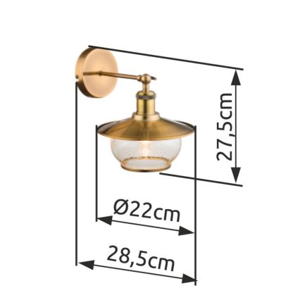 Globo - Bodové svietidlo 2xE14/40W/230V