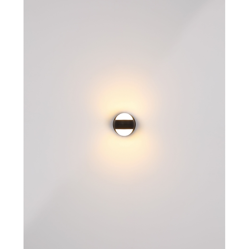 Globo - LED Stmievateľné nabíjacie dotykové nástenné svietidlo LED/1,4W/5V 1800 mAh čierna
