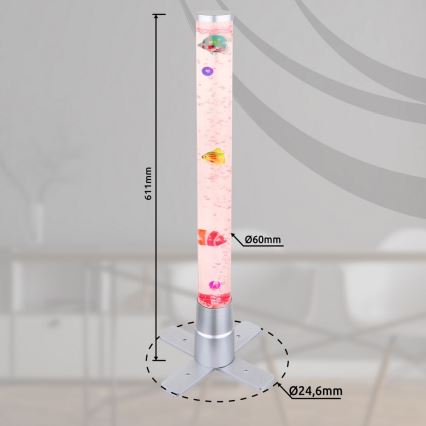 Globo - LED RGB Dekoračná lampa 9xLED/0,06W/230V