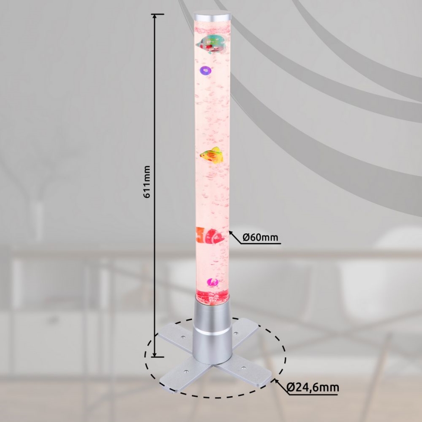 Globo - LED RGB Dekoračná lampa 9xLED/0,06W/230V