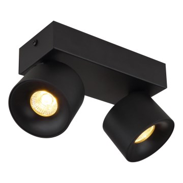 Globo - LED Bodové svietidlo 2xLED/6W/230V čierna