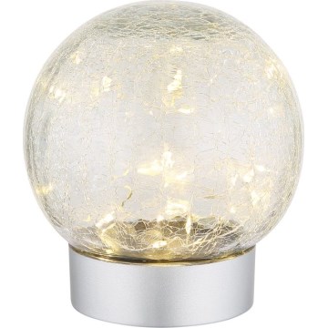 Globo - LED Dekoračná nabíjacia stolná lampa 25xLED/0,06W/5V 600 mAh IP44