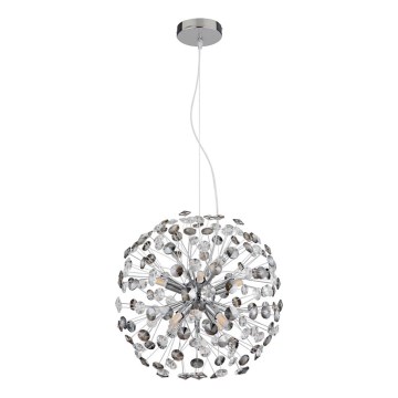 Globo - LED luster na lankách 8xG9/3,5W/230V pr. 40 cm lesklý chróm