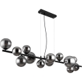 Globo - LED Luster na lanku 13xG9/3,5W/230V dymová/čierna