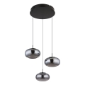 Globo - LED Luster na lanku 3xLED/6W/230V