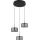 Globo - LED Luster na lanku 3xLED/8W/230V