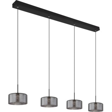Globo - LED Luster na lanku 4xLED/8W/230V