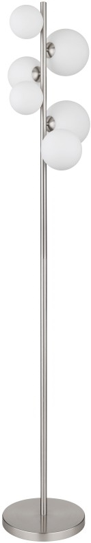 Globo - LED Luster na lanku 6xG9/3,5W/230V biela