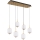 Globo - LED Luster na lanku 6xLED/6,7W/230V
