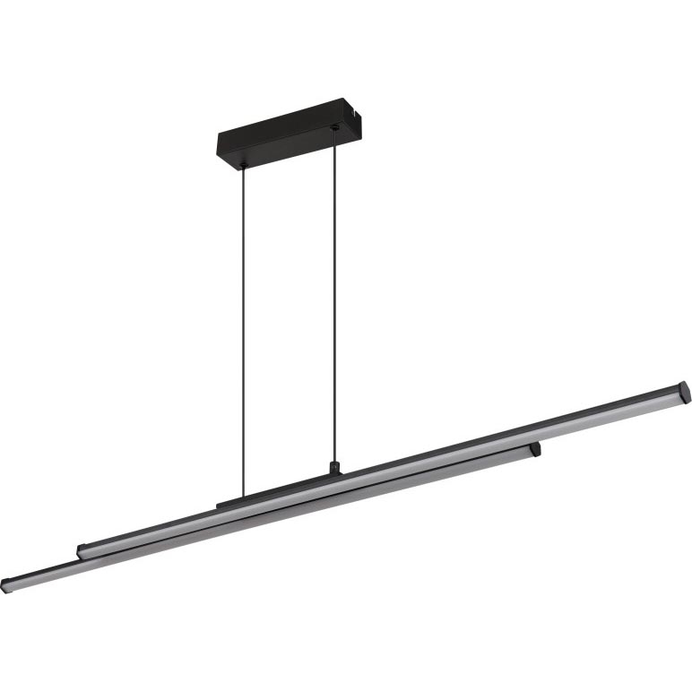 Globo - LED Luster na lanku LED/24W/230V 3000K čierna