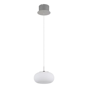 Globo - LED Luster na lanku LED/6W/230V biela