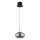 Globo - LED Luster na lanku LED/6W/230V čierna