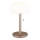 Globo - LED Nabíjacia stolná lampa LED/1,5W/3,7V 3000/4200/6000K 1800mAh hnedá