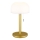 Globo - LED Nabíjacia stolná lampa LED/1,5W/3,7V 3000/4200/6000K 1800mAh mosadz