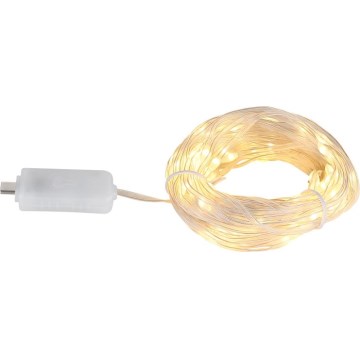 Globo - LED Pásik 100xLED/0,06W/5V 10 m 8 funkcií