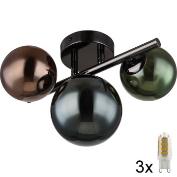 Globo - LED Prisadený luster 3xG9/3,5W/230V