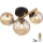 Globo - LED Prisadený luster RIHA 3xG9/3,5W/230V mosadz