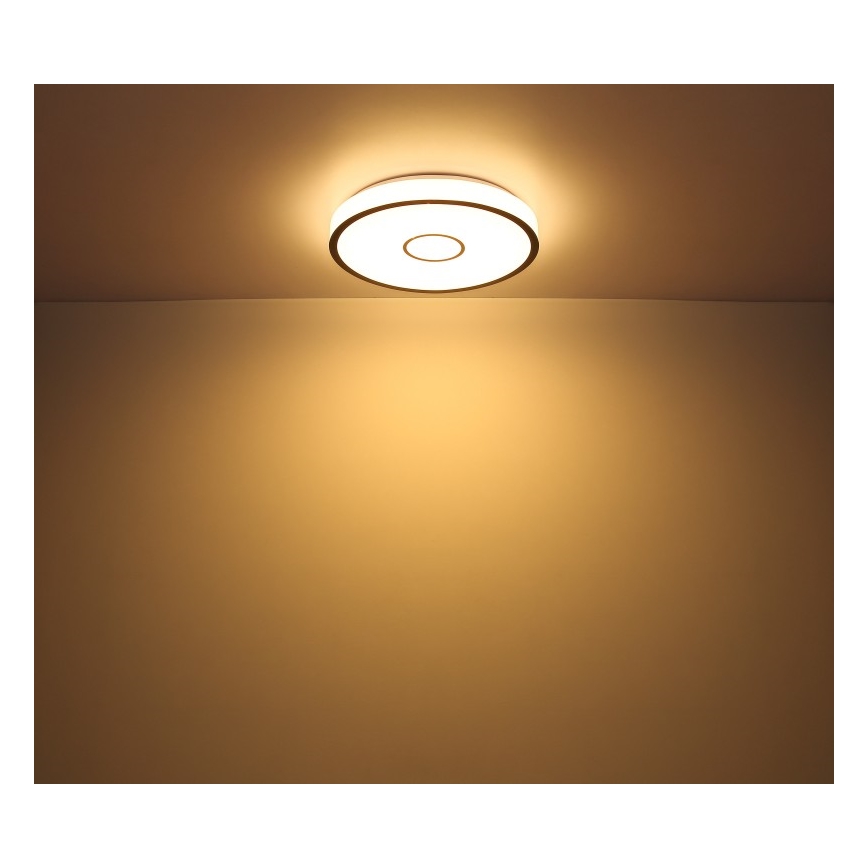 Globo - LED RGB Kúpeľňové stmievateľné svietidlo LED/30W/230V IP44 Wi-Fi Tuya + diaľkové ovládanie