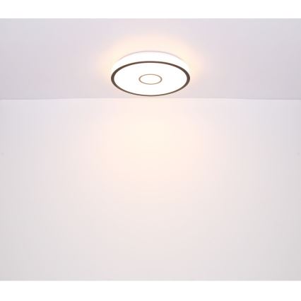Globo - LED RGB Kúpeľňové stmievateľné svietidlo LED/30W/230V IP44 Wi-Fi Tuya + diaľkové ovládanie